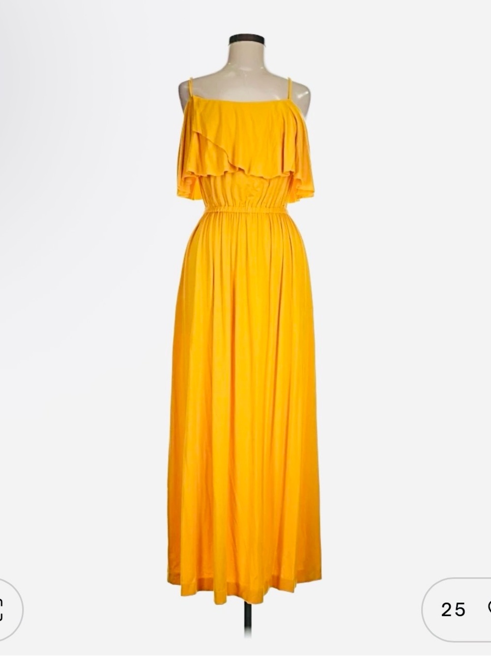 Rachel Pally Goldee Vibrant Yellow Maxi Dress
